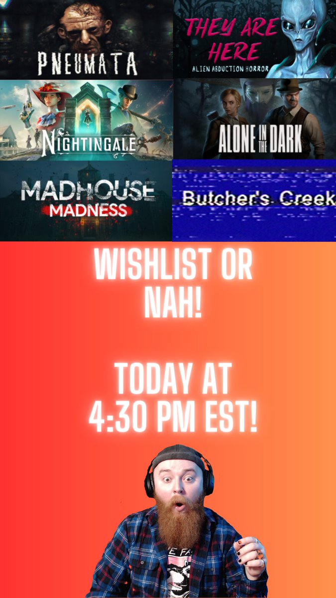 CullTheFeeble's tweet photo. Today on stream I'll be doing my first session of Wishlist or Nah! I'll be reviewing upcoming games on Steam and determining if they are worth putting on my wishlist or if they go into the bin to be forgotten! Excited for this new adventure! See you then! https://t.co/8Jvz9YRfi6