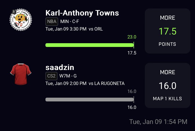 RyZeJrr's tweet photo. Took a little break from gambling but we back boys first day back sweep🧹make sure to tap into the free discord⭐️ (https://t.co/Vmibmrojc6) #prizepicks #nbabets #parlay #gambling #GamblingTwitter #sportsbettingtwitter #gamble https://t.co/clFyaPJoh5