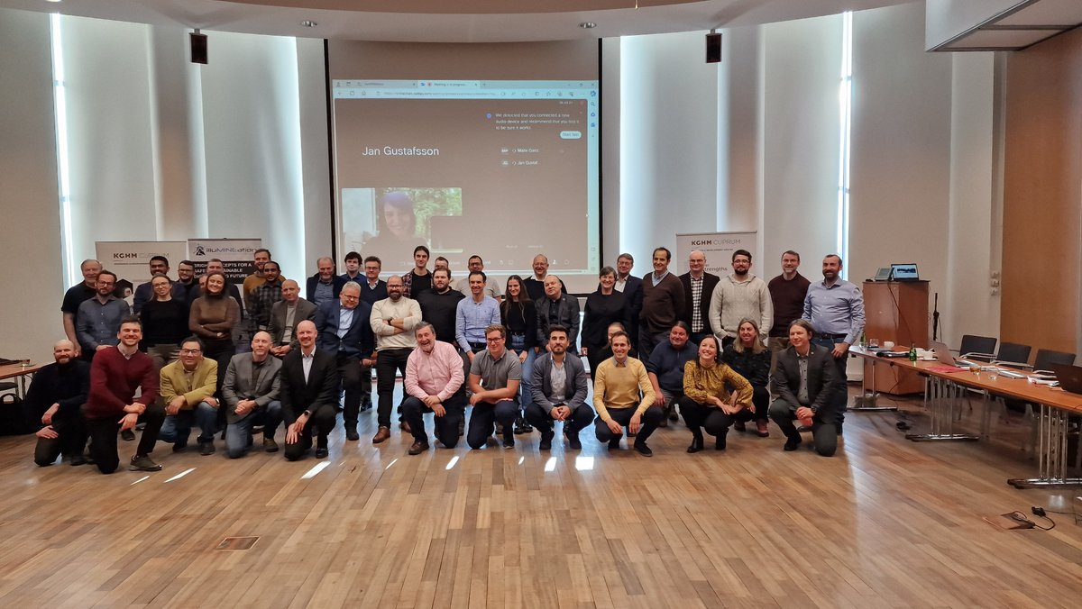 The 7th Consortium Meeting in frozy Wrocław got off to a successful start. Thanks to KGHM CUPRUM sp. z o.o. - Centrum Badawczo-Rozwojowe for the organization of the Meeting.