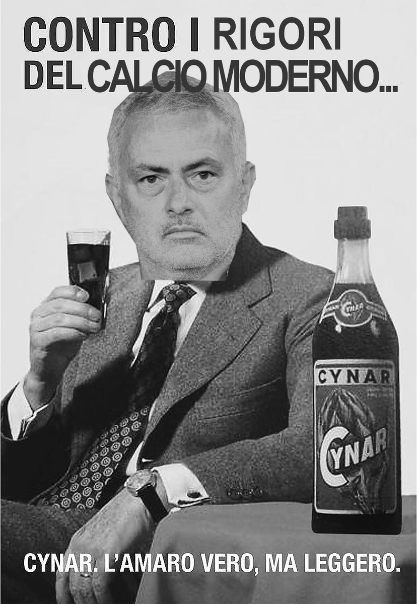 MegaVince's tweet photo. #LazioRoma #Mourinho “Perso per un rigore del calcio moderno" https://t.co/vYjJGi64oN