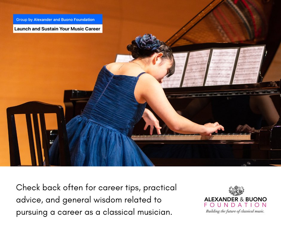 alexander_buono's tweet photo. Starting today, we will restarting posts on our “Launch and Sustain Your Career” page on Facebook:
https://t.co/CCV0bYidj2
#classicalmusic #alexanderbuono #facebookgroups #musicgroups #onlinegroups https://t.co/GwvIfuZaRU