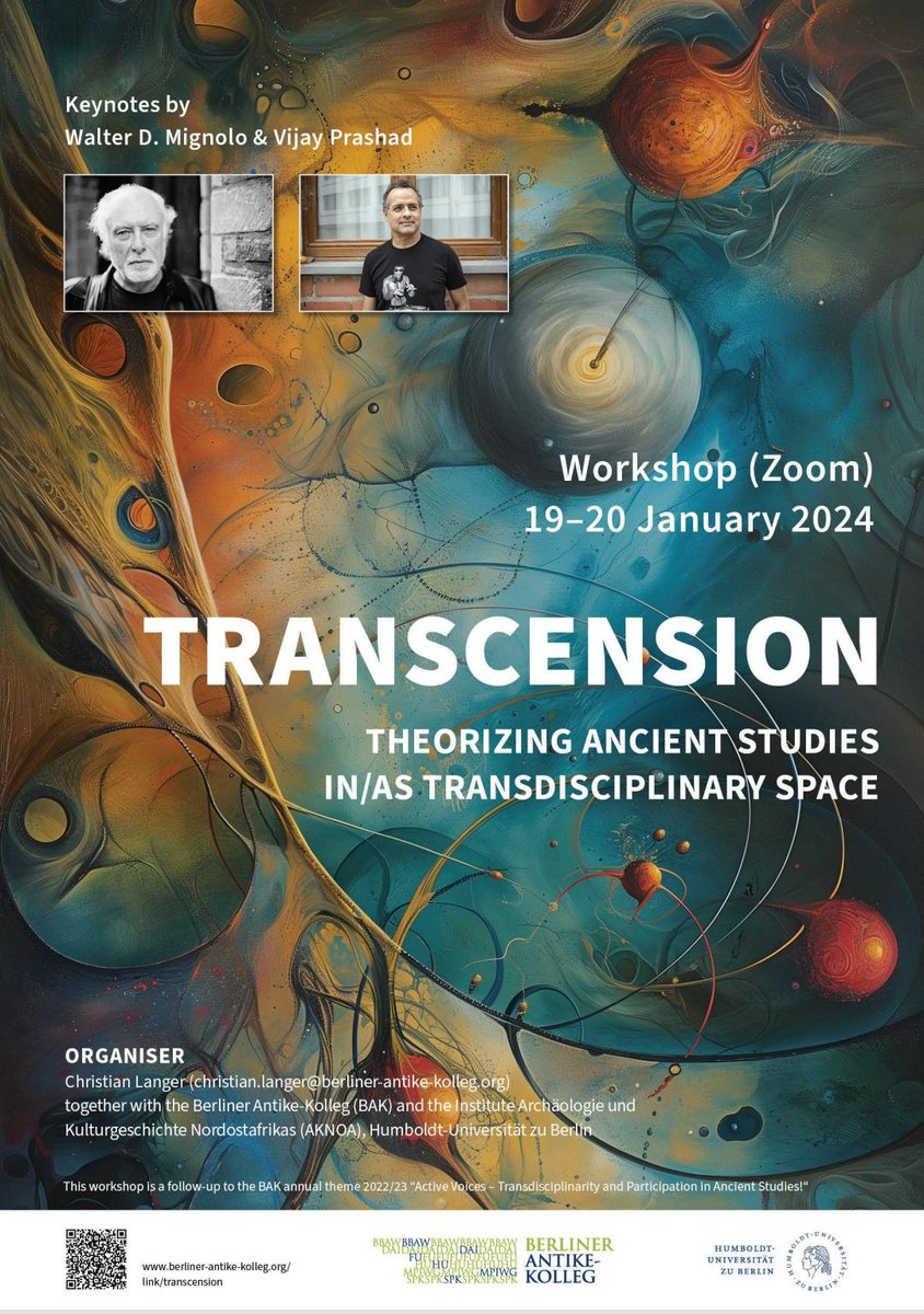 langer_chris's tweet photo. WORKSHOP PROGRAM Transcension: Theorizing Ancient Studies in/as Transdisciplinary Space @AntikeKolleg

https://t.co/WzZVPlPZlV https://t.co/UN1mfk9Ogr