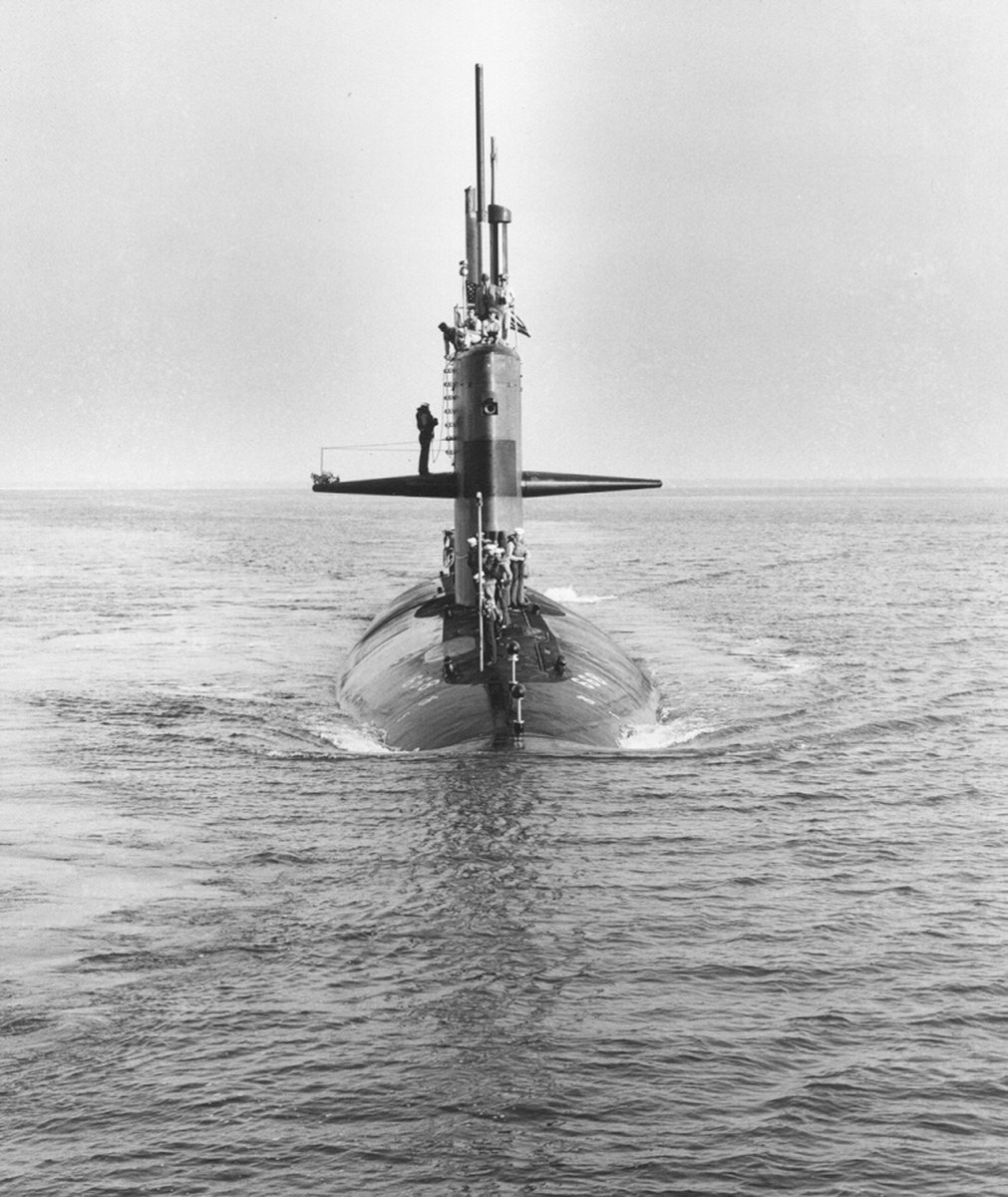 USS Spadefish (SSN-668) Sturgeon Class Attack Submarine 1969-1997 #SubWednesday #Submarines
@USNavy