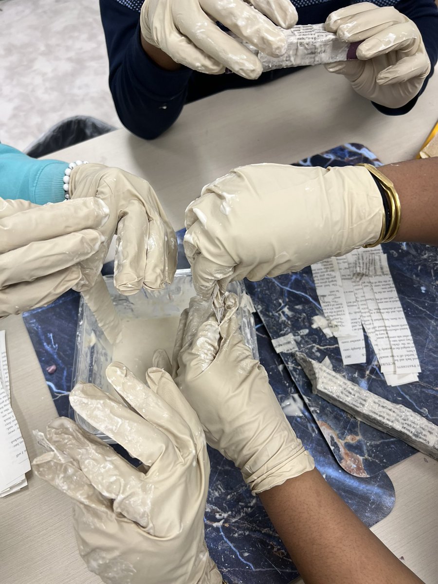 coachjstroh's tweet photo. Day 1 of “Build a Bone!” 🦴 Thank you to the love ladies of the @WGHS_LAIR for supporting my classes with creation and innovation! Can’t wait to go back next class to finish up! Thank you @DarilynKrempin for the idea! @WalnutGroveHS #prosperscience https://t.co/wEK5mQZflz