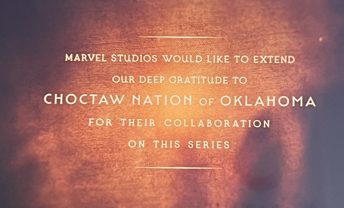 HuertasDean's tweet image. The MCU collab with the Choctaw Nation was everything 🥹🪶🏹 #NativeRepresentation #Echo
