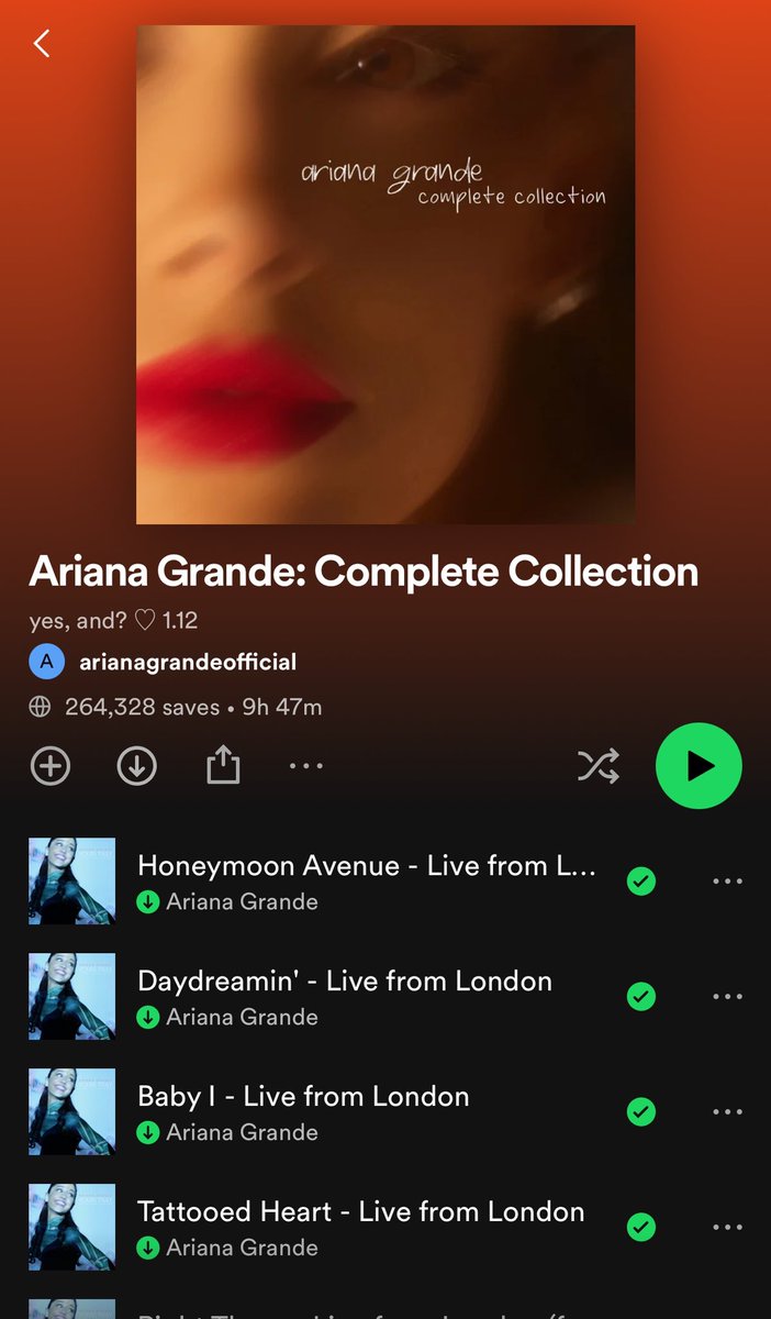 breck_spam's tweet photo. Ariana Grande has made a new featured play list on Spotify! #AG7ISCOMING https://t.co/wCReQ5SLEL