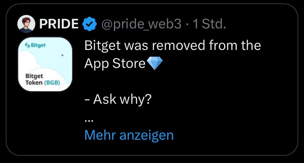 MMCrypto's tweet photo. As I did promote Bitget in the past I feel it’s my responsibility to share the most recent information I got from different sources. 

Please understand that I don’t want to make FUD and that nothing is confirmed. I however think that it may be smart to withdraw your funds, if you feel insecure with the not confirmed evidence we have so far. 

I will also stop promoting Bitget until this is resolved & I distance myself from the exchange from now on until we know more. 

Any Bitget employee can feel free to reach out to me and clarify. Once clarified I can revive the relationship. If not 100% clarified I will make an even stronger statement.