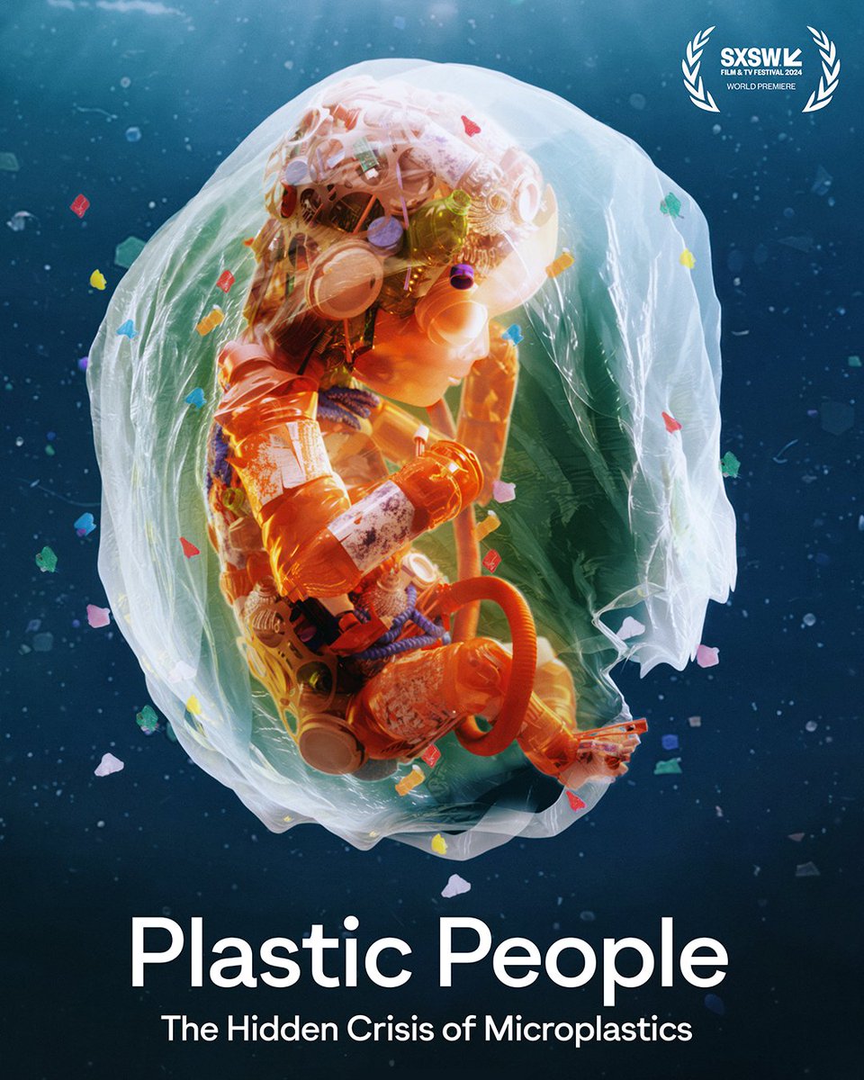 Excited to announce that #PlasticPeopleDoc, will premiere at @sxsw 2024 in March! From director Ben Addelman, the film follows award-winning science journalist @ziyatong as she travels the world to investigate how microplastics affect the human body: sxsw.com/film/2024/sxsw…