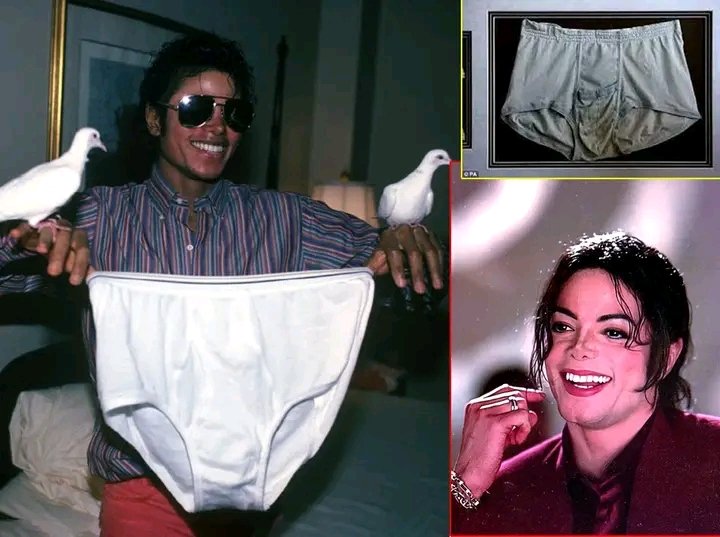 SIMPLY MIH™ on X: "Michael Jackson's Used & Dirty Underwear Was Sold For A Staggering $1 Million At An Auction. https://t.co/Hh0Y0KNM2v" / X
