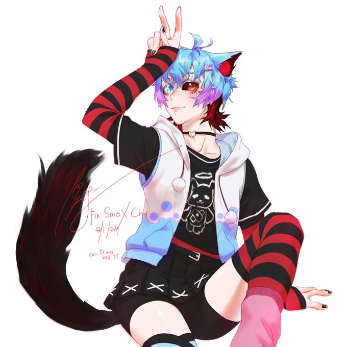 Watch 🦊SmonioUwU | VT🖤❤️'s leaked NSFW photo on TwXstars