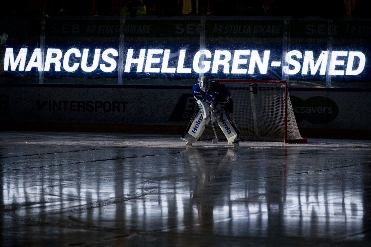 Marcus Hellgren Smed svarar för en fantastisk insats i buren och räddar samtliga Västerviks 28 skott! 💯 

#BIKKarlskoga #StoltaBIKare 

Foto: Tobias Eriksson