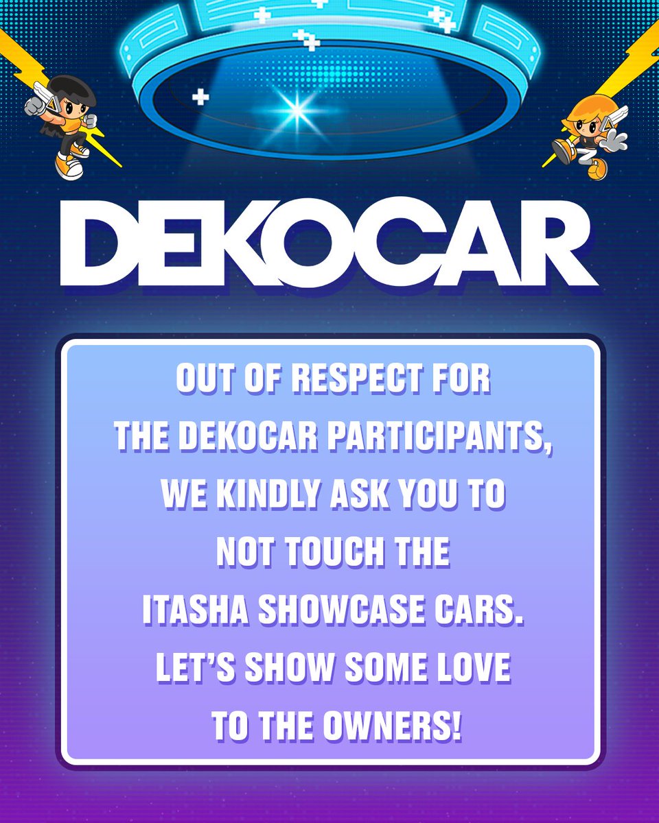 animeimpulse's tweet photo. As we approach #ANIMEImpulseLA2024, we ask for our attendees to kindly be respectful to ALL of our @deko_car Itasha Showcase Cars who will be joining us at the convention this weekend! 🙏💛🖤✨

LET’S ALL HAVE A FUN TIME THIS WEEKEND!!! 🤩🤩🤩

🎟️: https://t.co/ZF2k1QWOl1 https://t.co/daiTvYl77g
