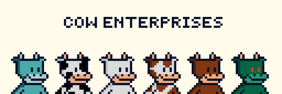 🐮 SOLANA FREEMINT GIVEAWAY 🎉
🎁 2 x OG FREEMINT 
🎁 5 x WL FREEMINT

To enter: 
🔸Follow <a href="/Terry_OnChain/">t3rry.base.eth.ink「 🖐️ ✦ 🌏 」</a> &amp; <a href="/CowEnterprises/">Cow Enterprises</a>
🔸RT +❤️
🔸Tag 3 Friends 
🔸Join discord: discord.gg/S3Cqzg3eUs

⌛48 hours
#solana #SolanaNFT #Giveaway