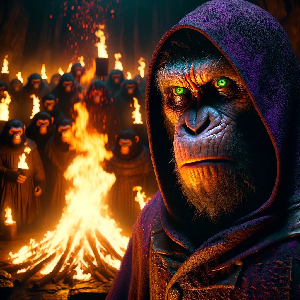 TribalGamesGG's tweet photo. It’s not a cult. 🌀🌀

Step 1: Sweep 10 apes

Step 2: Burn them in the Sacrificial Chamber to receive $ACRUM

Step 3: Burn the $ACRUM to join @TATCULTDAO 

The C̶U̶L̶T̶ DAO receives 10% of project royalties, forever. 🔥🔥🔥

Current supply: 9,320/10,000 

https://t.co/v0STCg6g0N https://t.co/nYQQZkKu4i