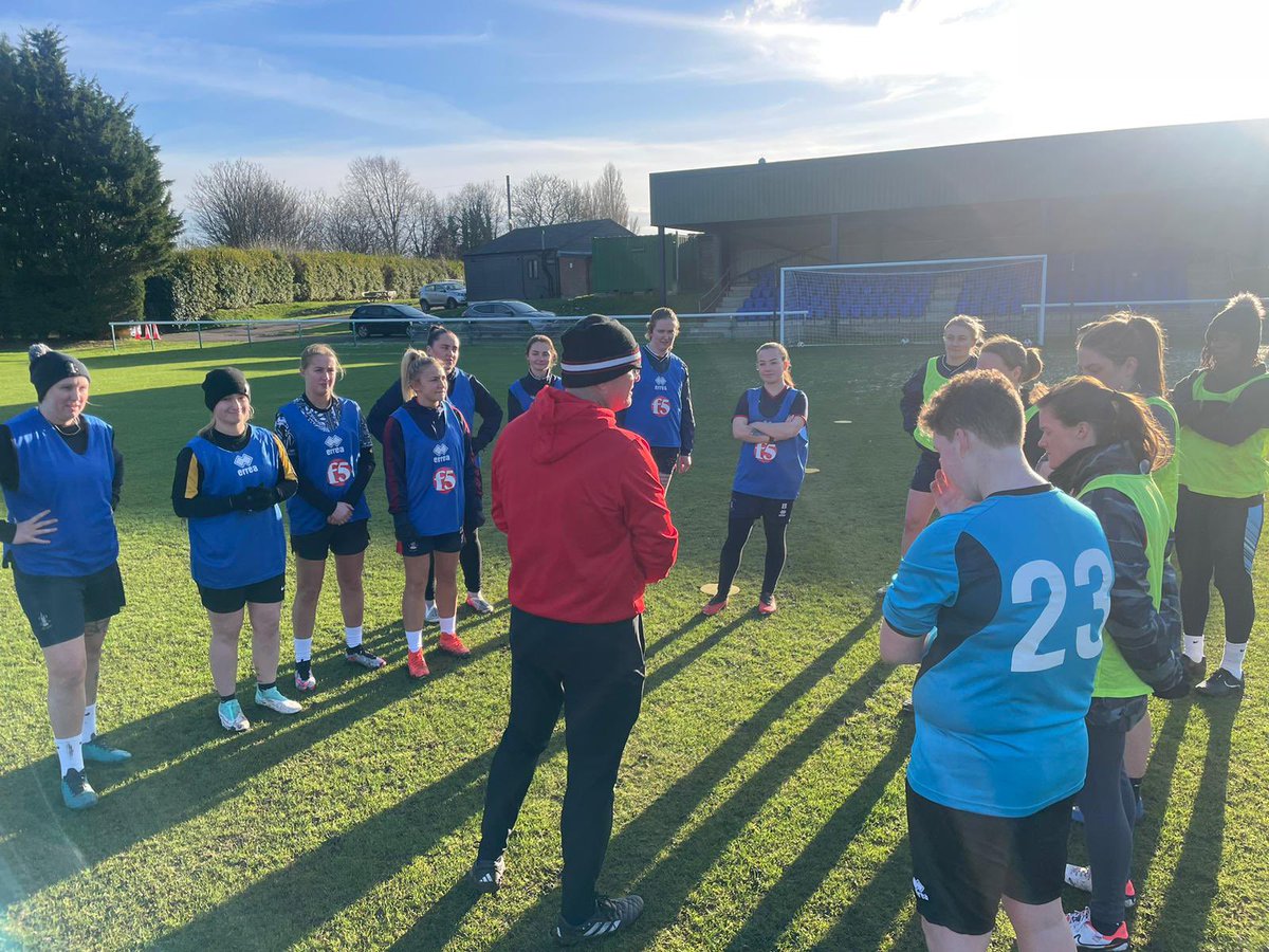SeftonGarner's tweet photo. 1st day of training with the Corps Women’s football team smashed and a good session from everyone. Two sessions today morning session covering transitions and passing then an evening session under the lights covering detail and gameplay. @sapperfootball https://t.co/4ccieIm3jK