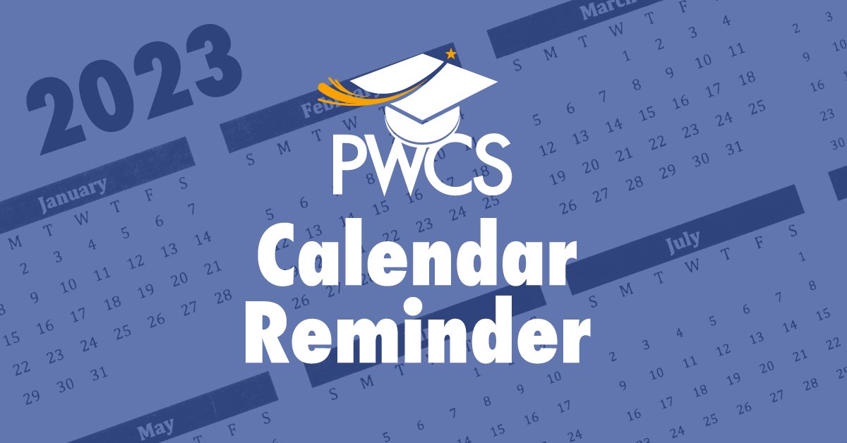 As a reminder, all PWCS schools and offices will be closed on Monday, January 15 in observance of Martin Luther King Jr. Day. View the 2023-24 school calendar here ⬇️ pwcs.edu/calendars/scho…