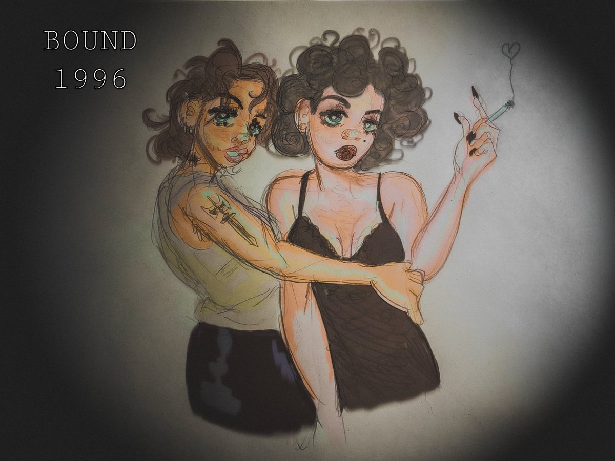 phospadparascha's tweet photo. She's A Lady #bound1996 #boundfilm #ginagershon #jennifertilly https://t.co/h3ATYEn6BR