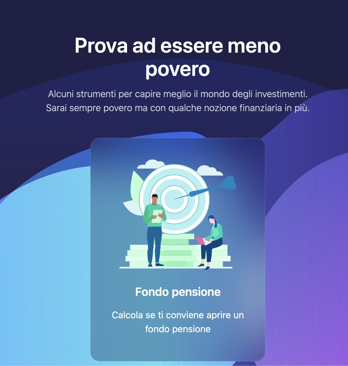 RichyVector's tweet photo. Nuovo tool in https://t.co/7sBBG7QtrB, inserisci i dati e valuta se ti conviene aderire o meno al fondo pensione.
Se vuoi giocarci: https://t.co/sq2GRrzFnP
Spero possa aiutarti a diventare meno povero 😆
#poveroim #finanza #investimenti #risparmio #finanzapersonale #fondopensione https://t.co/VXqt8x4JDB