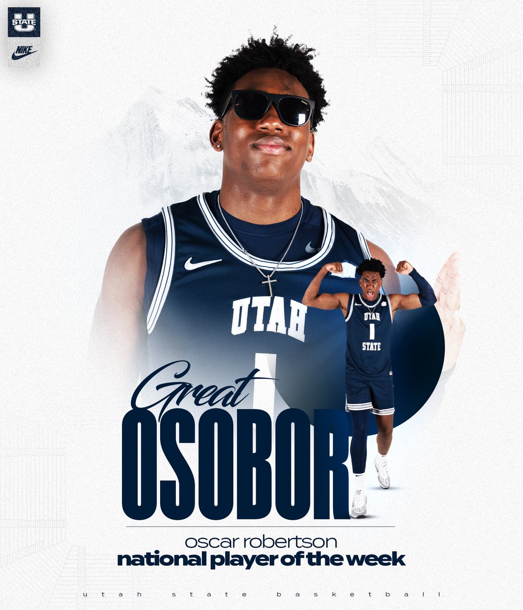 𝐍𝐀𝐓𝐈𝐎𝐍𝐀𝐋 Player of the Week! Congrats to @GreatOsobor on being named an Oscar Robertson National Player of the Week! ➡️ bit.ly/48P6c4y