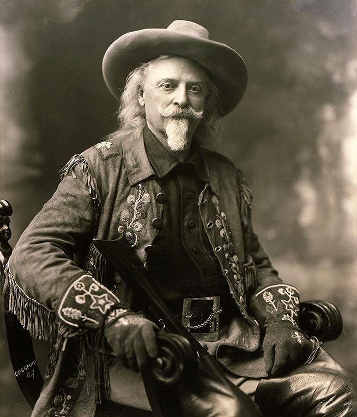 American hunter, scout, and showman #BuffaloBill died #onthisday way back in 1917. #trivia #PonyExpress #history #BuffaloBillCody