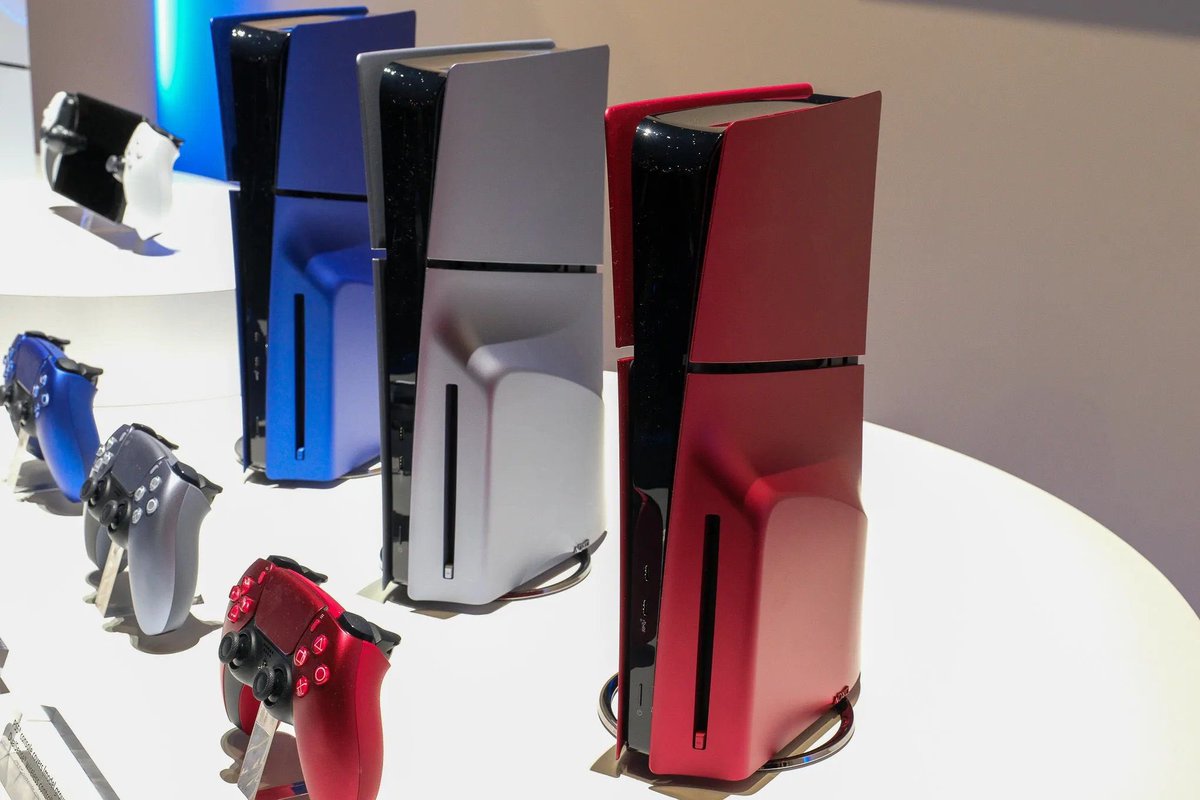 hypedreamsco's tweet photo. PlayStation has revealed the NEW PS5 Slim covers 🎮

#Sony #Playstation #PlayStation5 #PS5 #PS5Slim #PlayStation5Slim #Gaming #New #Covers #Tech https://t.co/AE0K70eml6