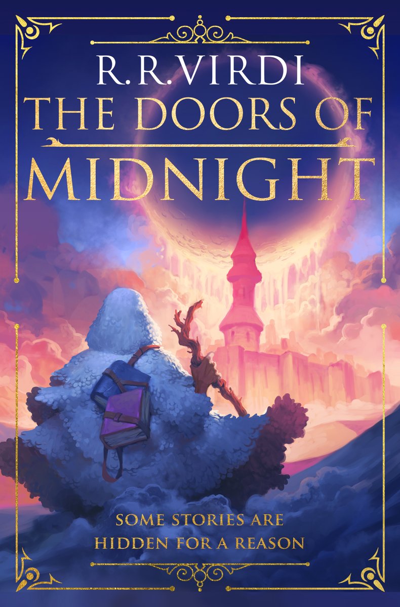 gollancz's tweet photo. ICYMI - Feast your eyes on the glorious cover for @rrvirdi's upcoming #TheDoorsOfMidnight, the breath-taking sequel to #TheFirstBinding - designed by @FelipedeBarro20. Jump back in to this truly epic tale on 15th August 2024!

https://t.co/vmJEk9K5Z6 https://t.co/00kQDUQvVH