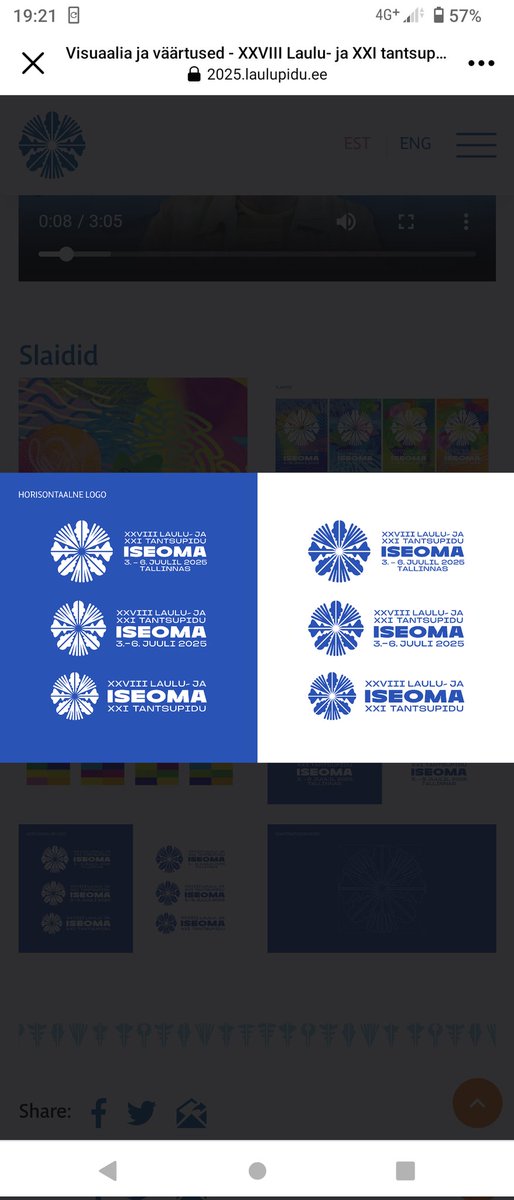 vaatasin, et isamaa ja ekre on koos uue logo teinud, aga see hoopis laulupidu