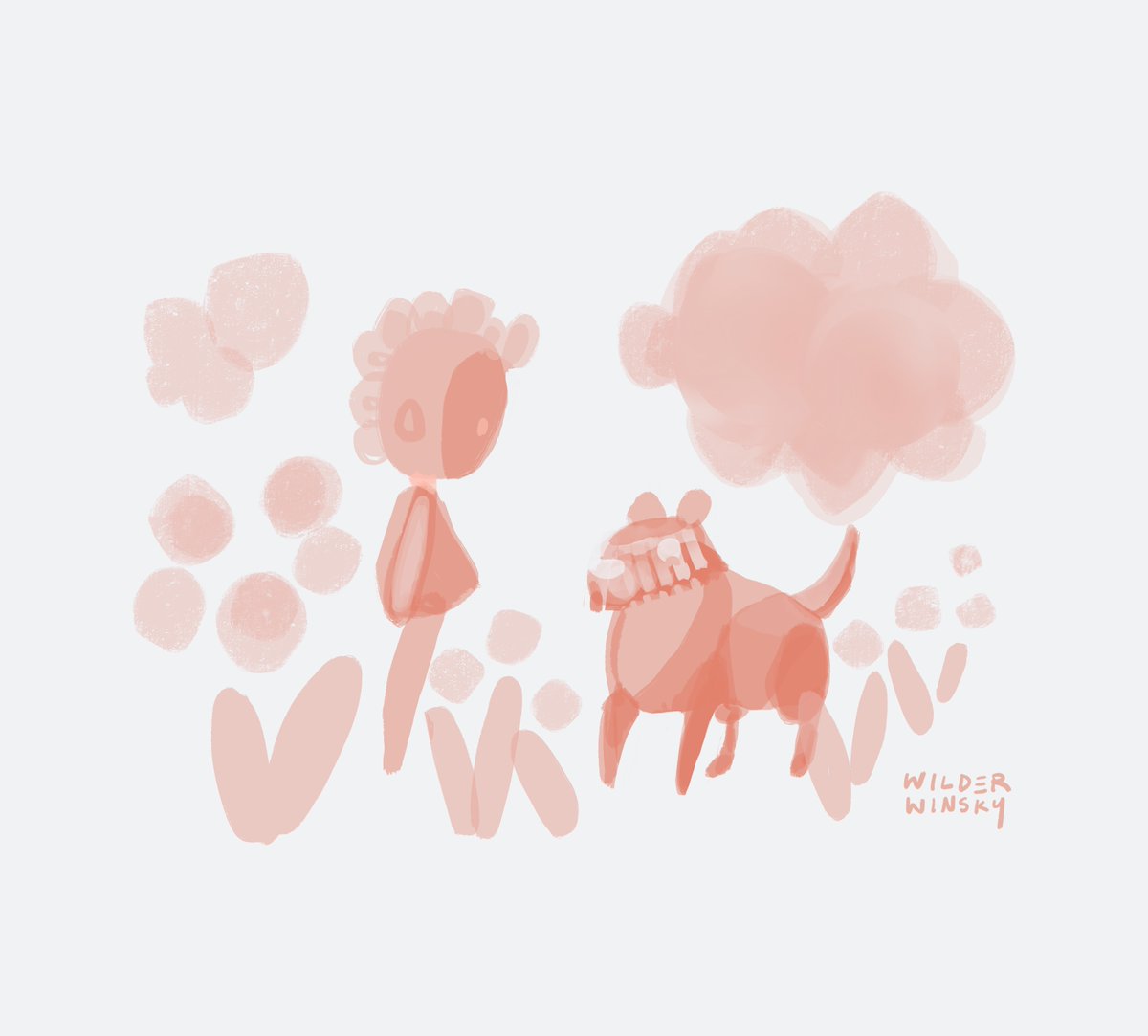wilderwinsky's tweet photo. they plan adventures together
they run through fields in spring
they're best buds forever
from now through everything!
/
/
/
#art #originalart #painting #procreate #ipad #dog #illustration #artist https://t.co/OZDsBfwdhH