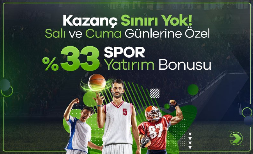 📌 Kazanç Sınırı Yok!

✨ Salı ve Cuma günlerine özel 1000₺'e varan %33 Spor Yatırım Bonusu Galabet'te!

♠️ Gala Oranlar Senden Yana Galabet Resmi