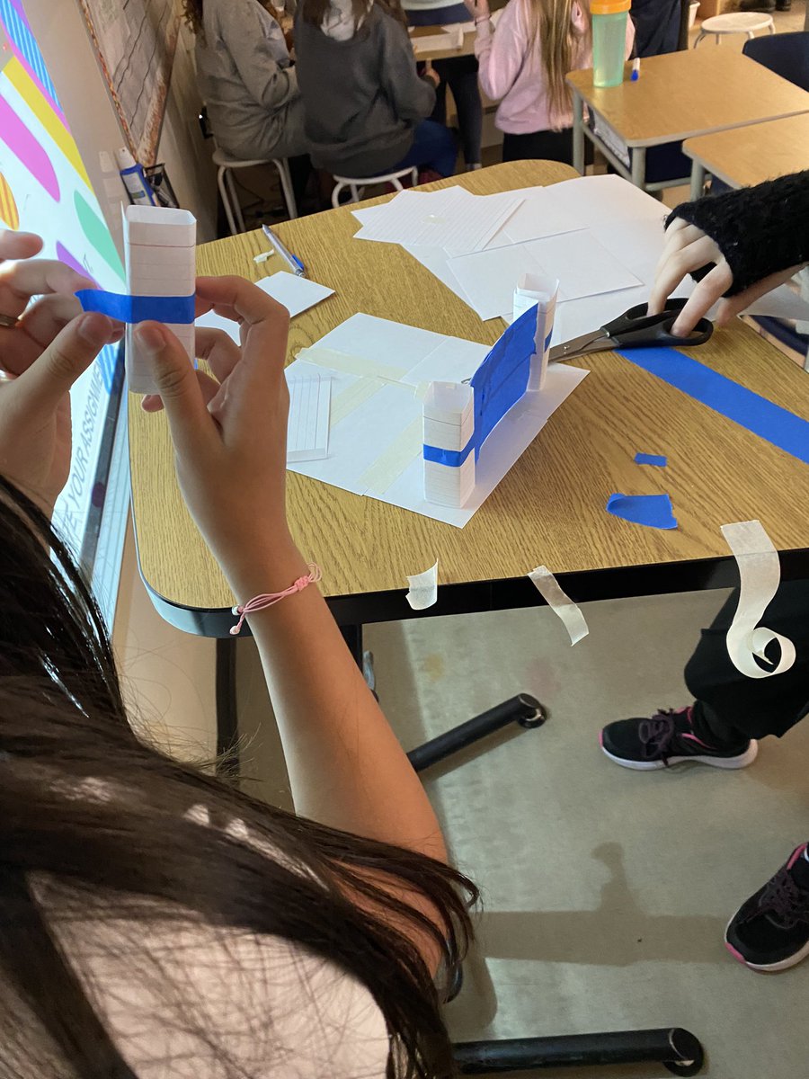 MrsM_Rocco's tweet photo. Today we completed our first STEAM Challenge of 2024 🌎 

We realized that in order to have effective COLLABORATION, we needed to:
1. Listen 👂 
2. Learn from each other 🗣️ 
3. Co-operate 🙌 
4. Be respectful ❤️
5. HAVE FUN!! 🤩 

@MonsignorHaller @WaterlooCDSB https://t.co/gINWfhNeet