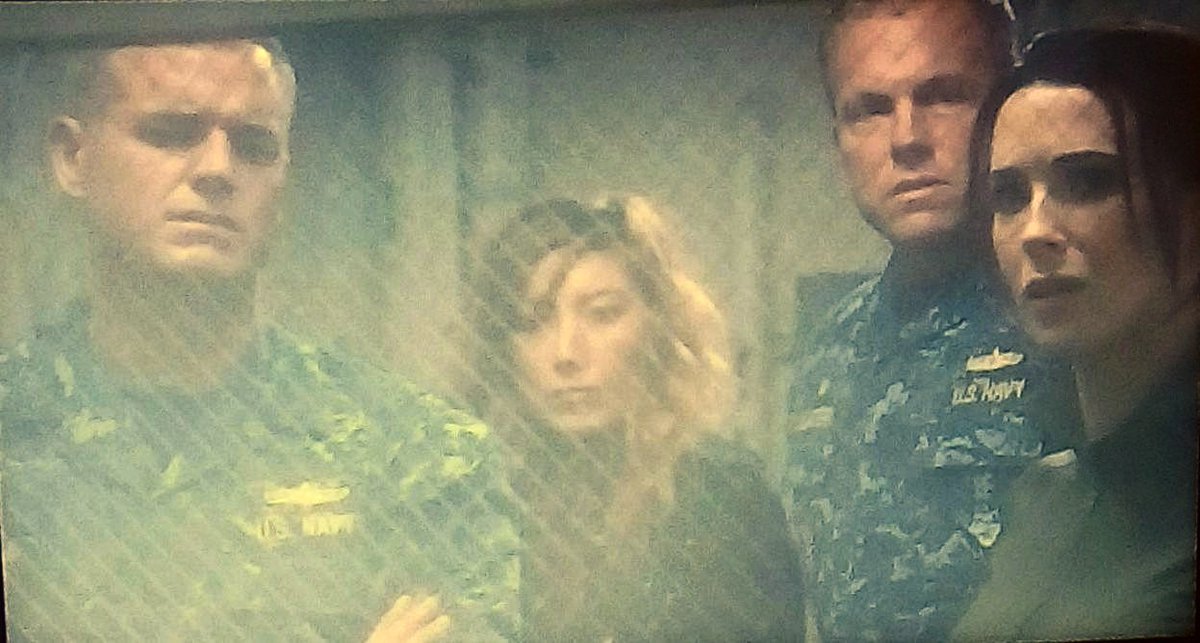 🔬° Sasha: Green mist!
- Kyoko during her fever, she was murmuring a green mist that came in the night!
#TheLastShip