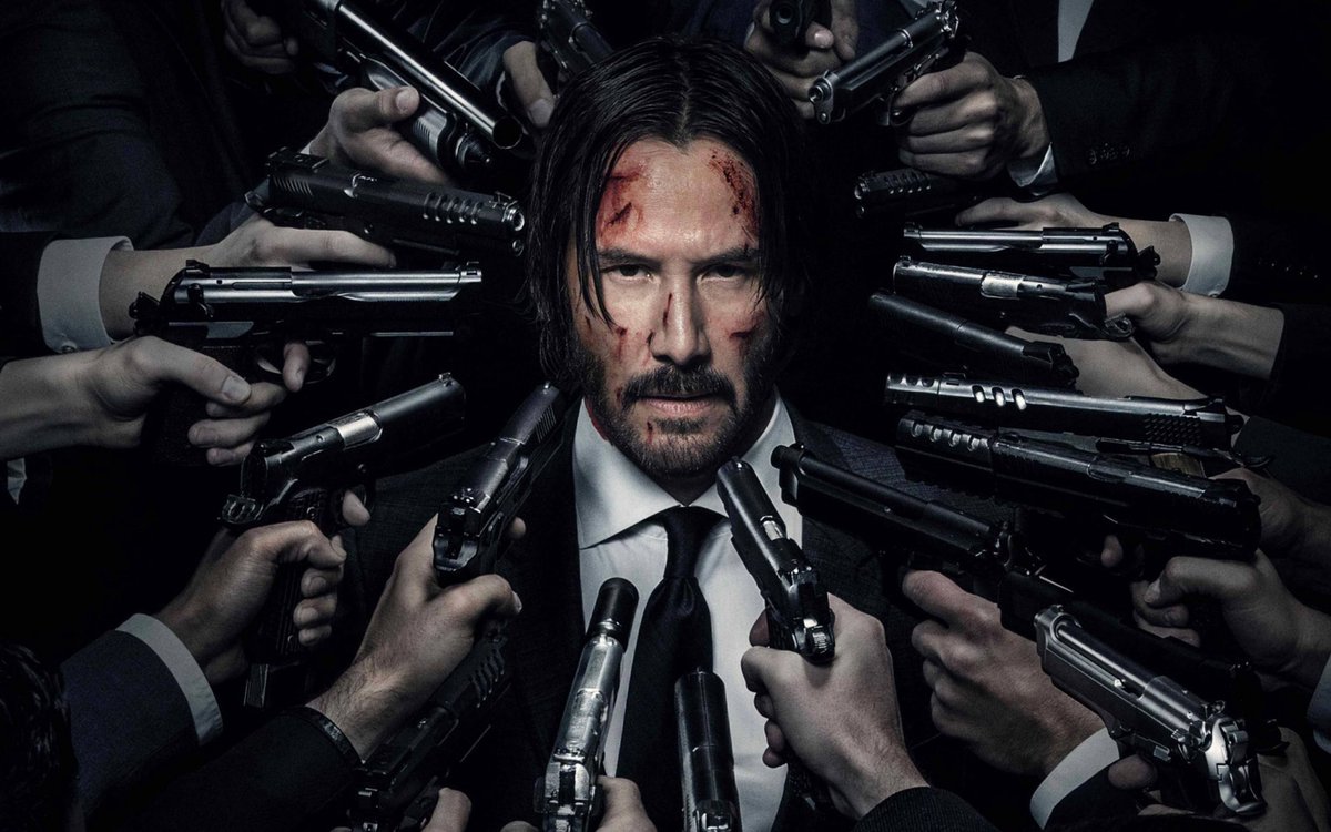 UnCinefago's tweet photo. Con el estreno, pasado mañana, de la nueva película de Jason Statham, aprovecho para hacer un hilo con mis películas favoritas del cine de acción. Género que me ha dado tantas alegrías, posiblemente se me olviden algunas, las iré añadiendo en tal caso. Como siempre me encantará leer vuestras aportaciones y opiniones, y por cierto, de John Wick no hay ninguna en esta lista, pero es que esta imagen es muy apropiada, dentro hilo: