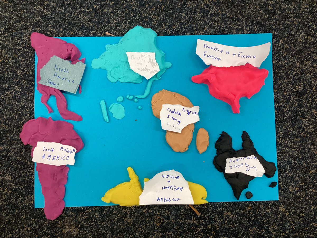 HBJSCH63's tweet photo. Year 5 kicked off their new Discovery topic by looking and creating the different continents of the world…
#HBJSGEOGRAPHY
#HBJSYEAR5
#HBJS5L https://t.co/4X94IilPng