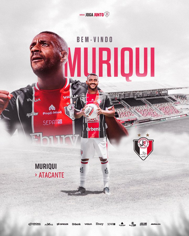 ultimadivisao's tweet photo. Joinville contratou Yuri Mamute, aquele ex-Grêmio

O JEC tá montando um Esquadrão Alternativo com Diego Renan, Bruno Silva, Muriqui e Yuri Mamute https://t.co/ra2byIBypm