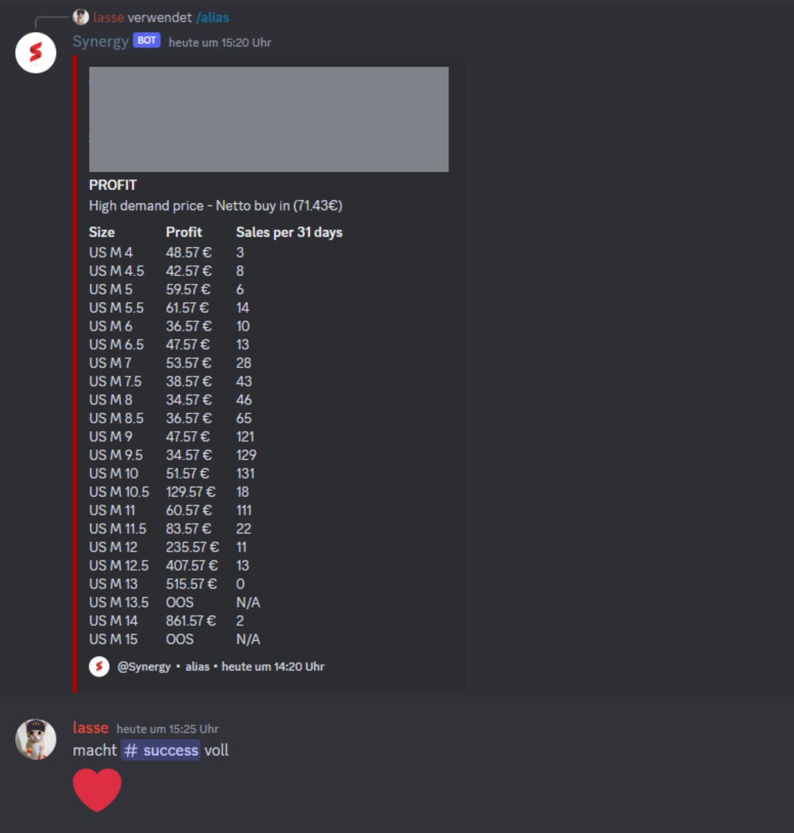 Market dry? Not with us 🫡