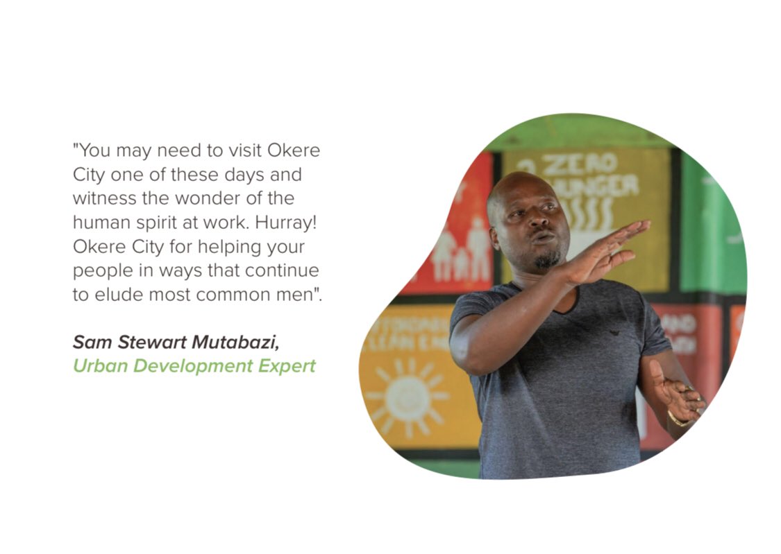 We are “helping our community is ways that continue to elude most common men”. What a fervent encapsulation of our work by Mutabazi. Read more about our progress in our 2023 Annual Impact Report: okerecity.org/_files/ugd/dda…