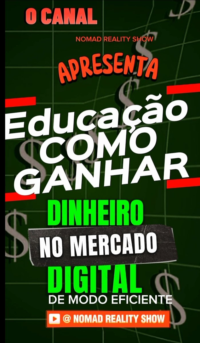 NRealityShow's tweet photo. ✴️ EDUCAÇÃO SOBRE COMO GANHAR DINHEIRO online NO MERCADO DIGITAL, DE MODO EFICIENTE:

PARA QUEM QUER GANHAR DINHEIRO ONLINE DE MODO CORRETO! 

📌⚠️💲Você pode Assistir esse vídeo por esse link
 NO YOUTUBE 
https://t.co/OUYIK0cb8n

#ganhardinheiroonline
#ganhardinheironainternet https://t.co/3xn2KqTrFa