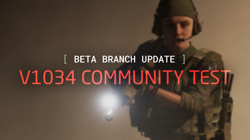 GroundBranch's tweet photo. Folks, we're kicking off the year with a pretty beefy update for the GROUND BRANCH V1034 Community Test beta branch! Check out the first reply for the patch notes (and instructions in case you're wondering what this is all about) 👇 https://t.co/gG5qCrBAHy