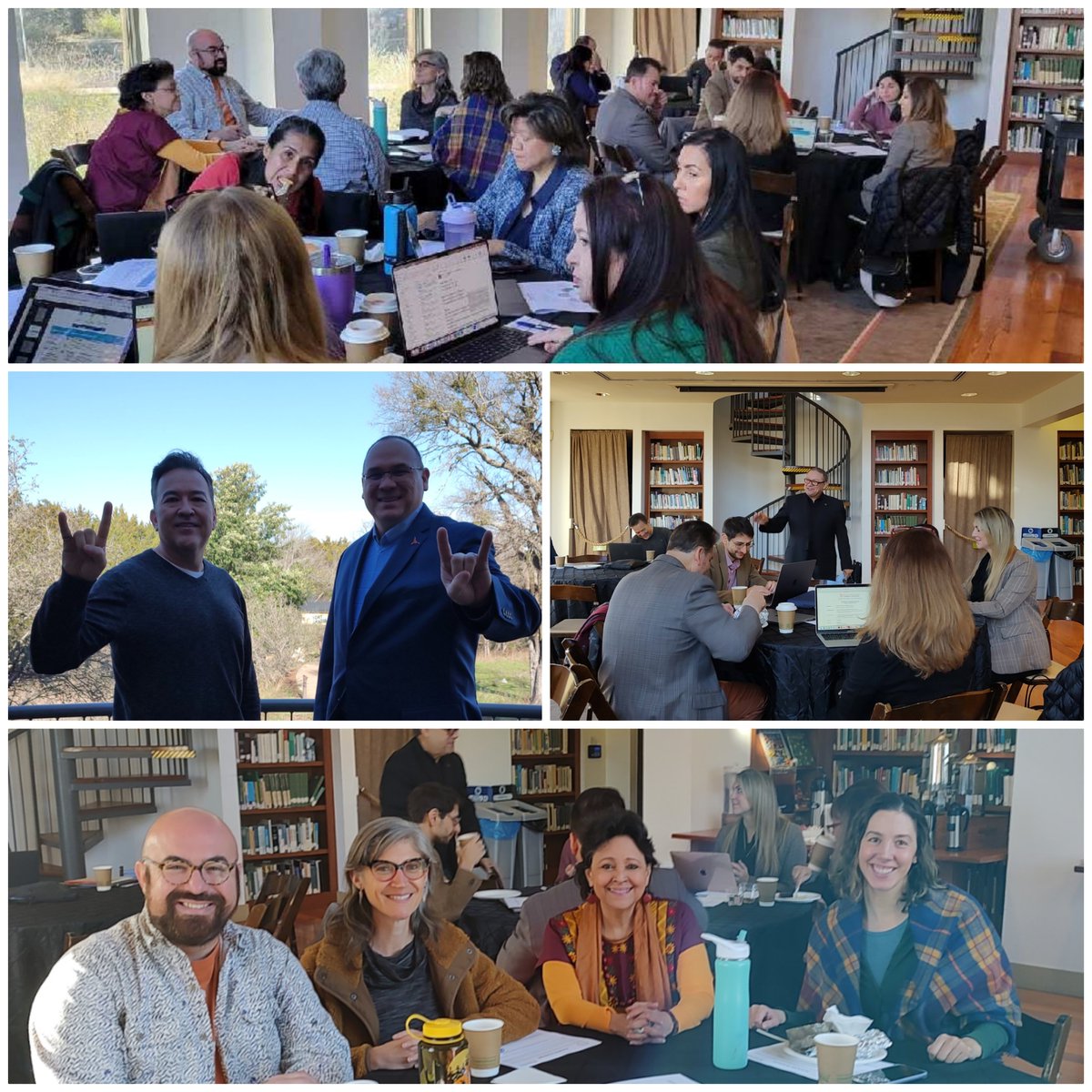 ELP Department Retreat 2024! What starts here changes the world.🤘🏽 @ProfessorReyes1 @mi_good @DrDeMatt @sarahlouwou @vlnzl @LaurenSchudde @utexascoe