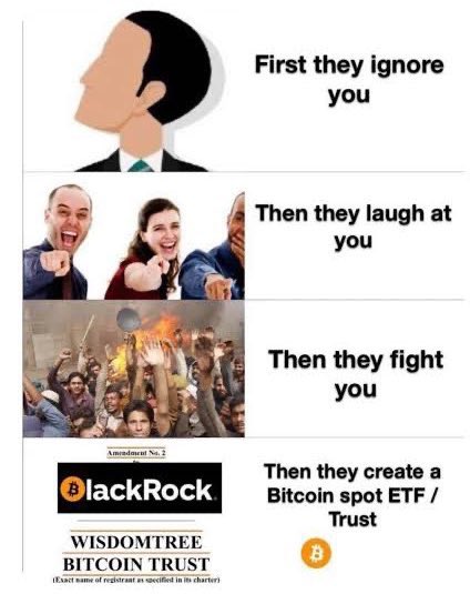 SEC officially approves all Spot bitcoin ETFs. 🛎️🛎️
#Bitcoin   #ETFbitcoin #SpotBitcoinETF
