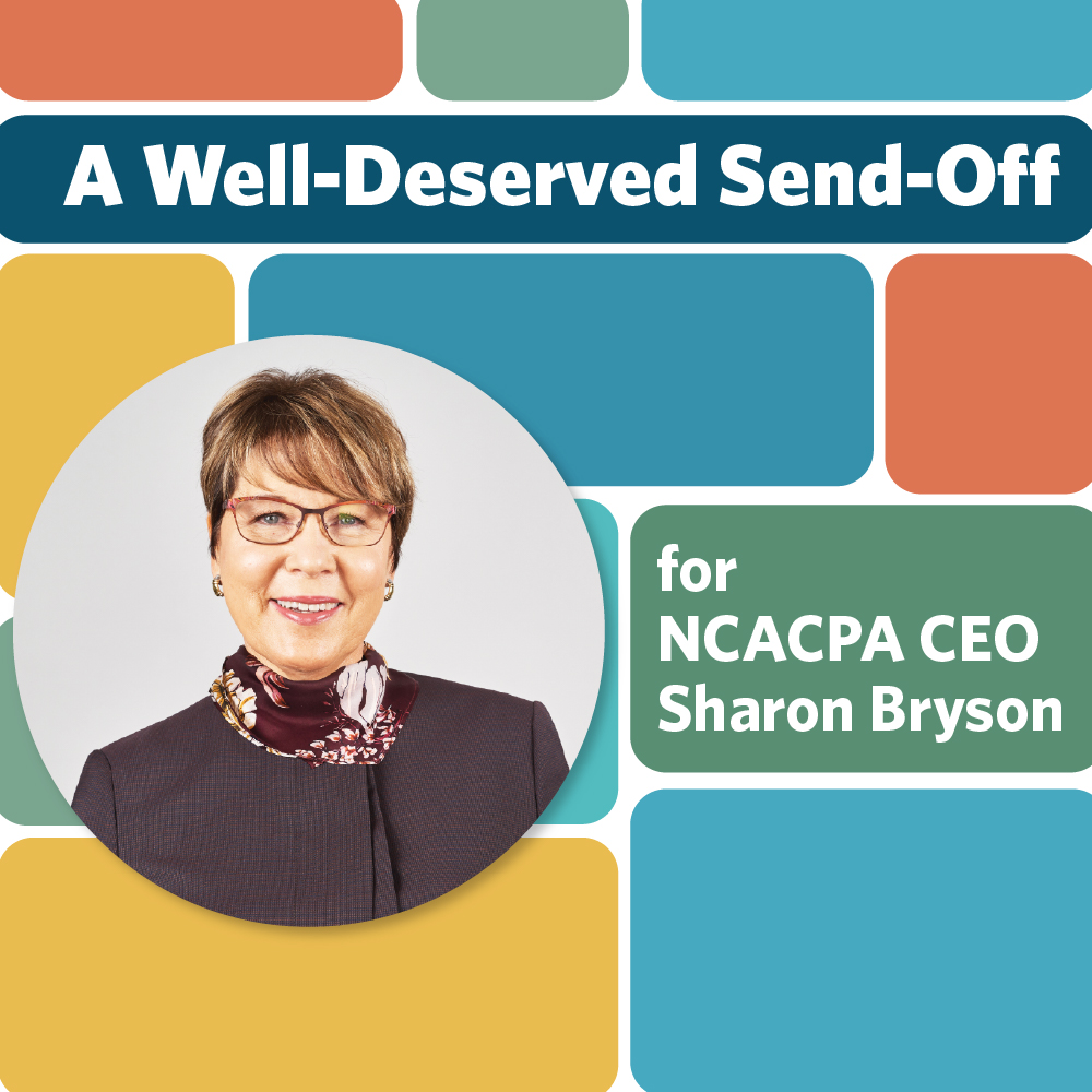 The countdown to NCACPA CEO Sharon Bryson's well-earned retirement is officially on! In celebration of her 39 year tenure with us, we're sharing some special posts across our social media channels in the coming weeks!

Check it out at hubs.li/Q02fVw850
