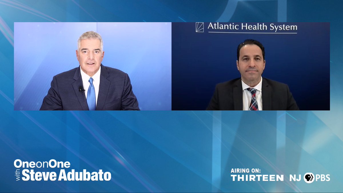 Dr. Shai Gavi, DO, Chief Medical Officer for @AtlanticHealth, discusses the ongoing issues in the medical field, including staffing shortages and hesitancy towards the COVID-19 vaccine.

Tonight on One-on-One:
7pm on @myNJPBS; 12:00am on @thirteenWNET