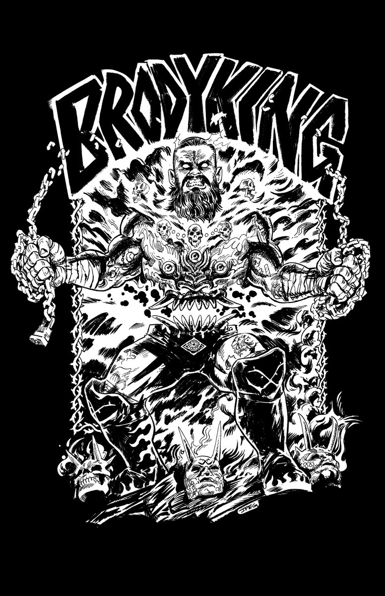 Gonna see if i can't throw like 2 or 3 spot colors on this bad boy to really bring it together, but I'm pretty happy with the inks.