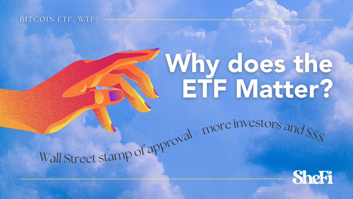 SEC approves all 11 spot #Bitcoin ETFs! 🥳

Why is this exciting? Wall Street's approval's

- Enhances Bitcoin's credibility
- Boosts liquidity
- Simplifies access for investors through familiar brokerage accounts