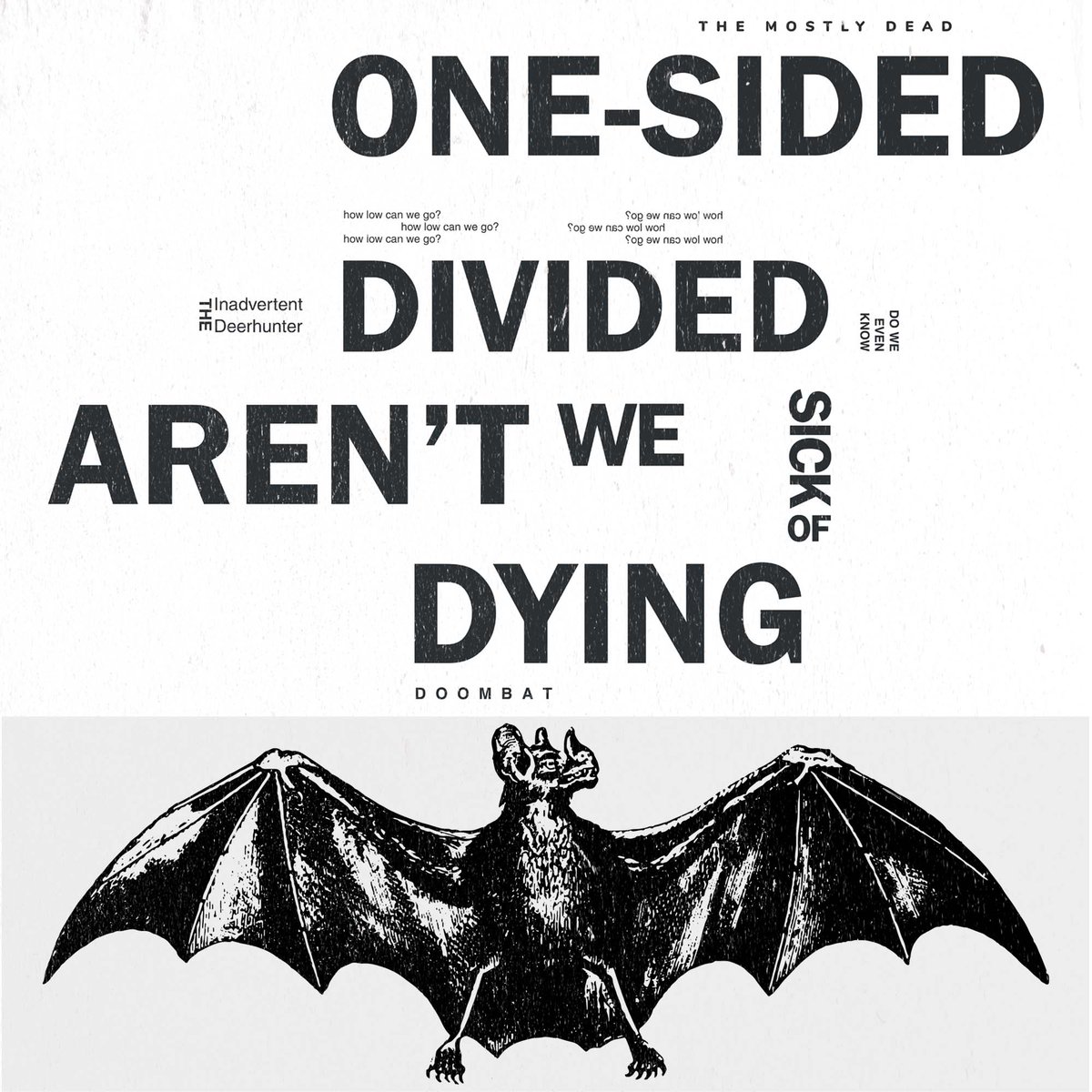 themostlydead's tweet photo. Doombat, from our 2019 release The Inadvertent Deerhunter, available wherever you stream music.

https://t.co/DXTtrOzg4b https://t.co/cqBlpGBbGk