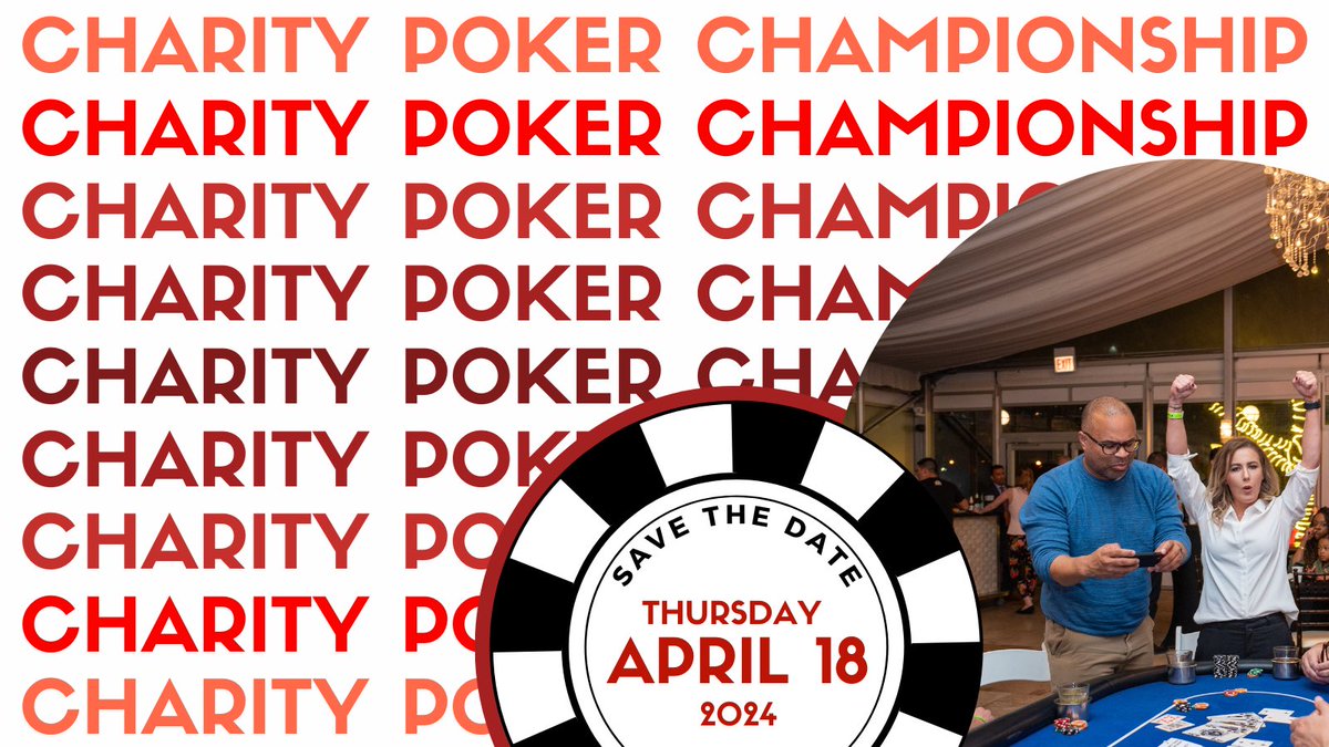 CampOneStep's tweet image. Save the Date! 

Join us for the Camp One Step Charity Poker Championship on April 18th, 2024 at Galleria Marchetti! 

Registration opens Feb 1st. Get ready for an unforgettable night of cards, charity, &amp;amp; a shot to win a seat to the World Series of Poker Main Event in Las Vegas!