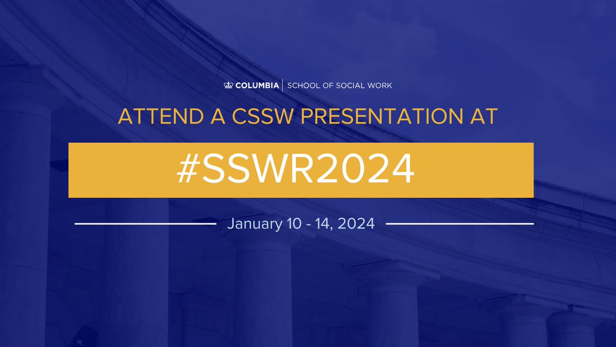 ColumbiaSocialWork tweet media