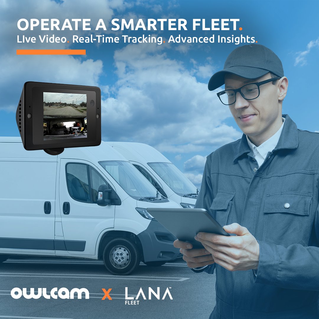 Spend less time wondering about your team's whereabouts; in 2024, operate a smarter fleet with the help of Owlcam's robust Fleet solution!
 
Learn more about this advanced offering here.bit.ly/48nMs8u

#Owlcam #Dashcam #CarTech #AI #Fleets #FleetManagement