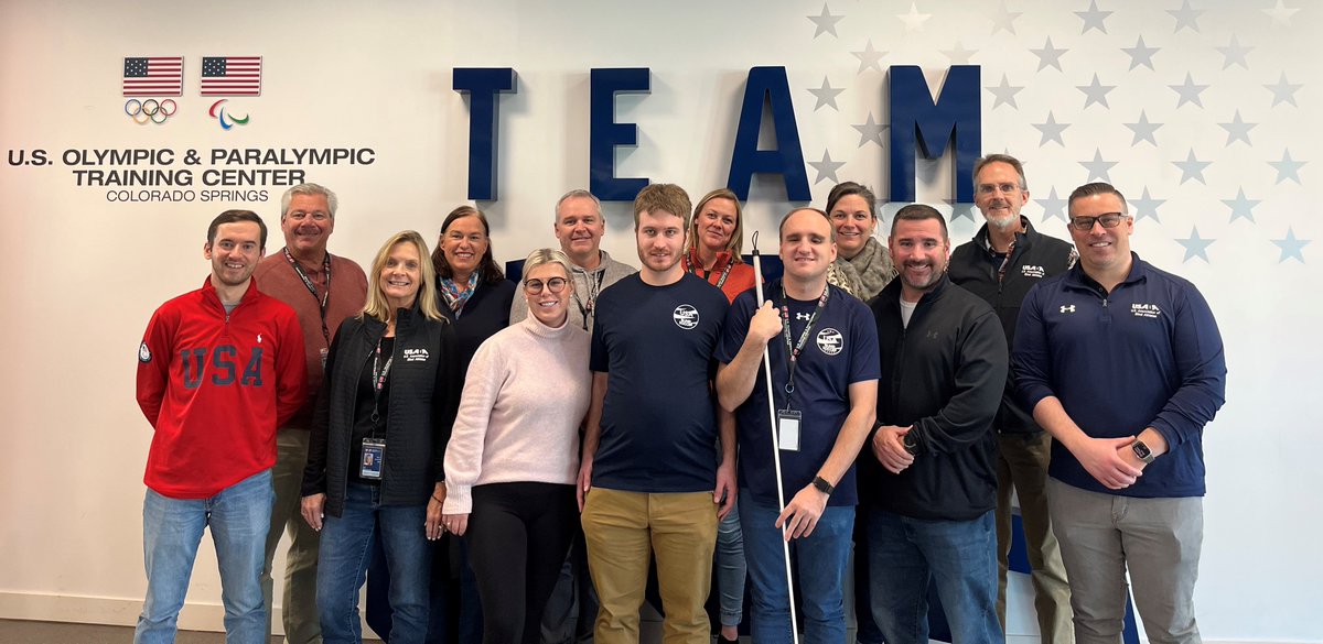 USABA finished up two productive days hosting the USA Blind Soccer High-Performance Summit at the U.S. Olympic & Paralympic Training Center in Colorado Springs. The summit brought together @USABA staff, coaches, athletes, board members, blind soccer supporters and USOPC staff.