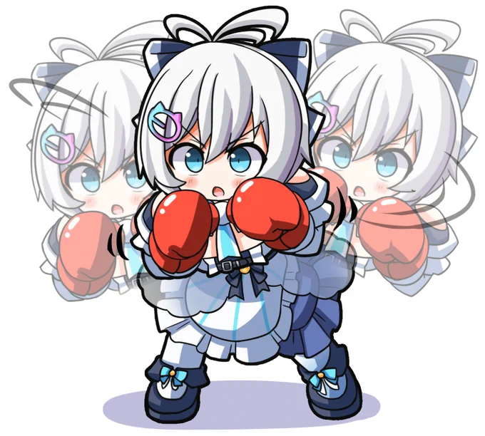 これはフィットボクシングをしたいシロちゃん #SiroArt